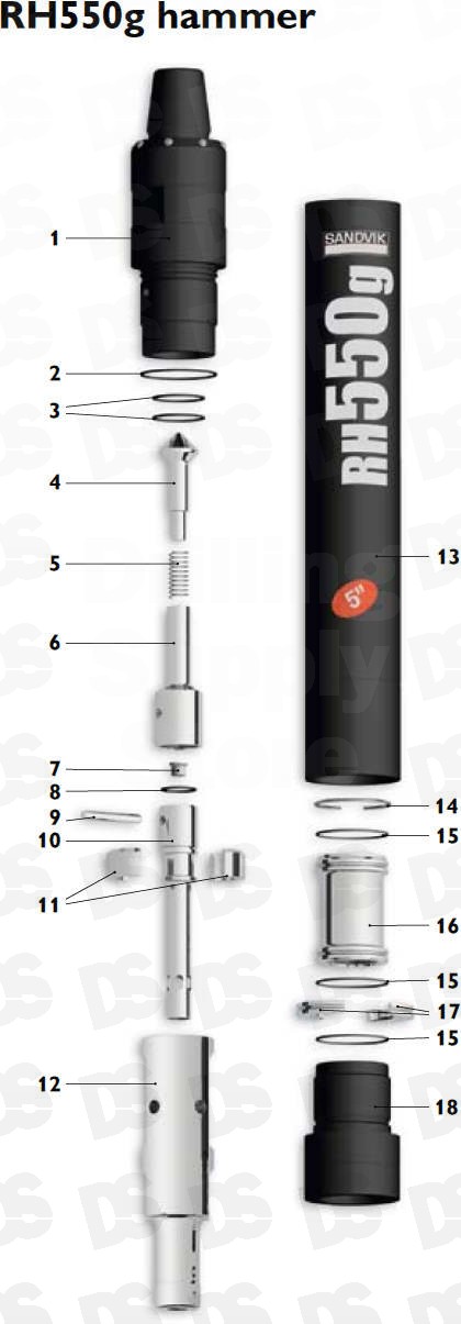 Sandvik hammer clearance