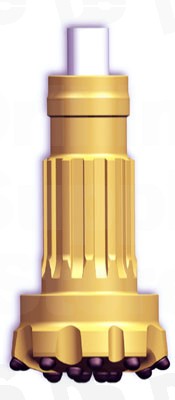 Drill Bit QL 60 DTH-RH450-6in Convex face (155mm  61/8inch)