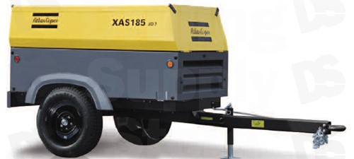 Atlas Copco Air Compressor XAS185JD 