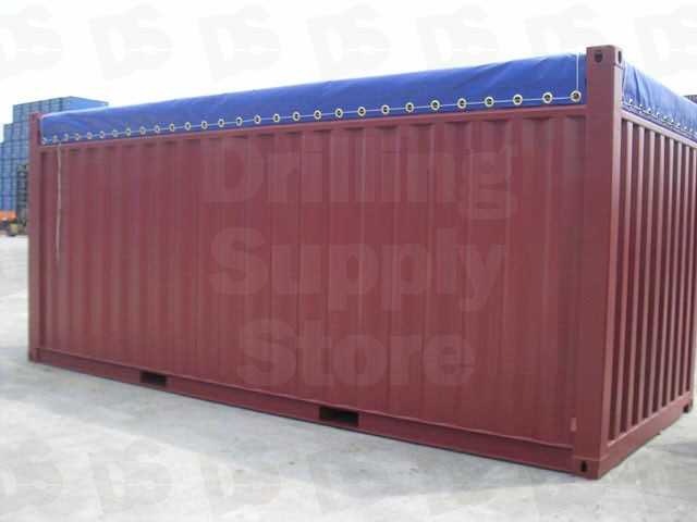 20’ open top used container