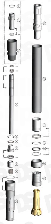 Parts For Hammer RE547