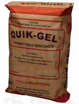 Baroid Quik-Gel  Bentonite (50 lbs bag)