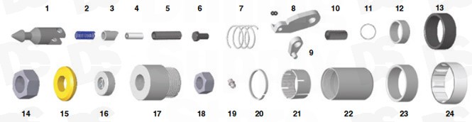 BQ™ Core Barrel SPARE PARTS KIT