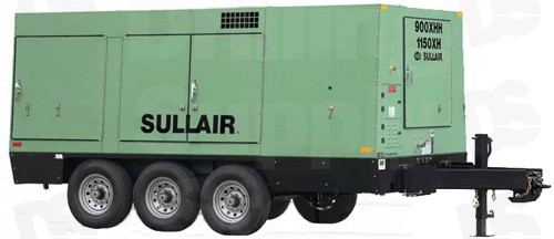 Gewoon overlopen Helaas Pennenvriend Sullair air compressor, model 900XHH/1150XH