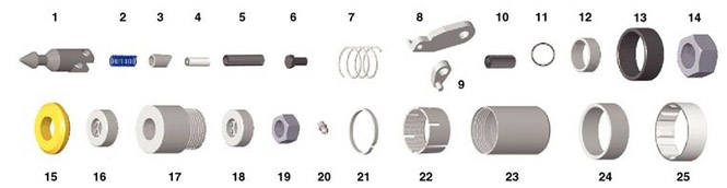 Core Barrel SPARE PARTS KIT